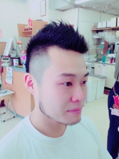 流行のスキンフェード