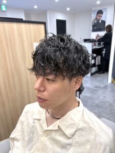 清潔感と色気を両立したメンズパーマ☆仙台 愛子