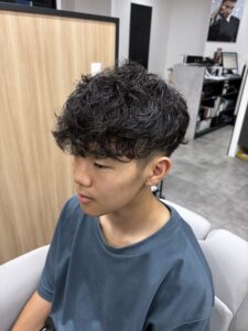 癖毛を活かした学生向けスタイル☆仙台 愛子