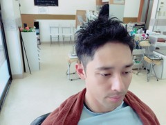 かっこいいパパ！ヘアスタイル！