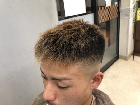 濡れパンStyle‼️短髪でもパーマがかけられます。