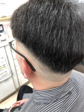 7.3分けスキンフェード Style‼️ | カットサロンADAM 取手店