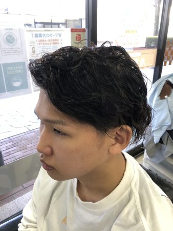 20代におすすめ！7.3分けパート Style！