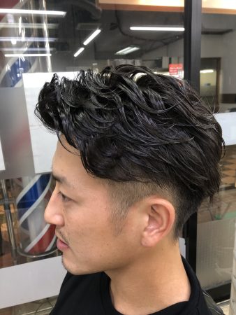 ニュアンスパーマ！7.3分けパートstyle！