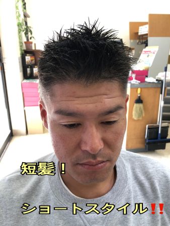 床屋！理容室の得意技‼️ショートstyle‼️