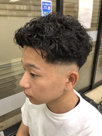 アップバングショートスタイル‼️