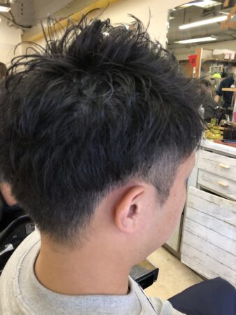 アップバング‼️ツーブロックstyle‼️