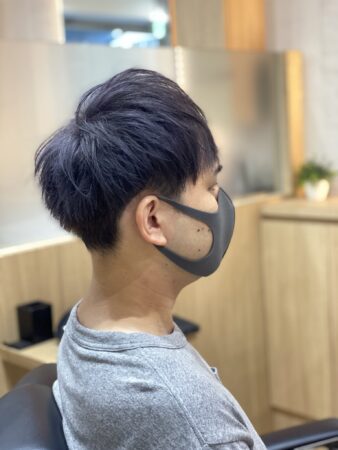マッシュ×アッシュグレー【草加】【メンズ】