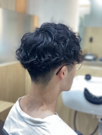 マッシュ×無造作パーマ【草加】【メンズ】