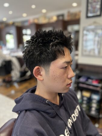 〜テーパーフェード✖️スパイキーショート〜