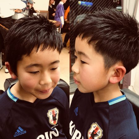 子供のヘアスタイル