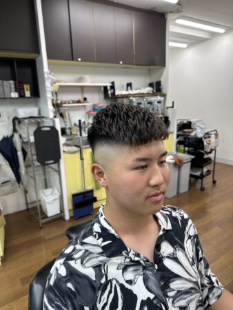 メンズナチュラルパーマ