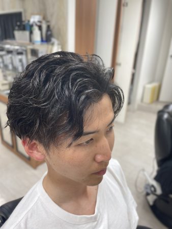 スパイラルパーマ