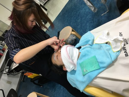 顔剃りのみOK！