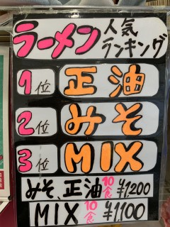 大人気！菊水ラーメン！☆