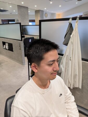 就活・ビジネスにも◎清潔感重視のベリーベリーショート【新所沢 メンズ】