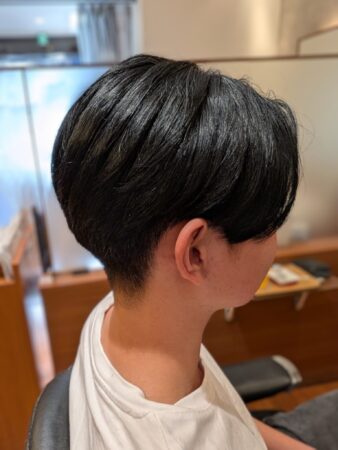 センターパート（ショート）