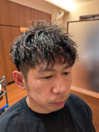 ツイスパ×刈り上げ（40代）