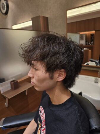 ツーブロック×マッシュウルフ　20～30代にオススメ