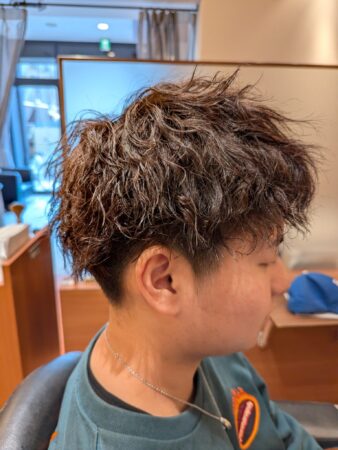 2025年ご好評いただいたツイスパ。波巻きスタイル