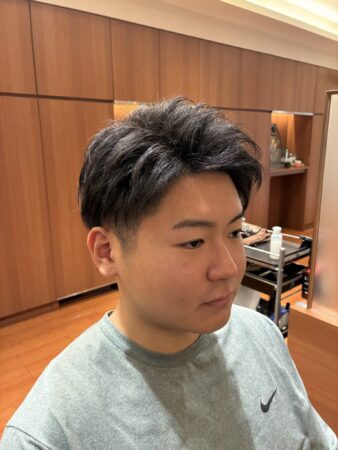 ナチュラル七三ショート