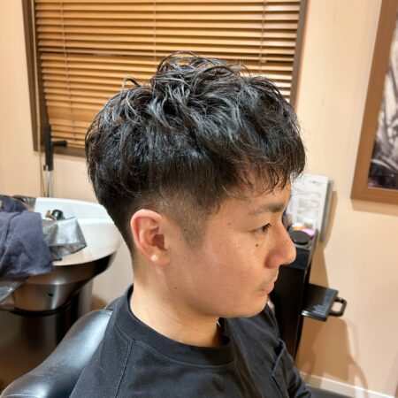 メリハリ効かせた刈り上げショート、、、