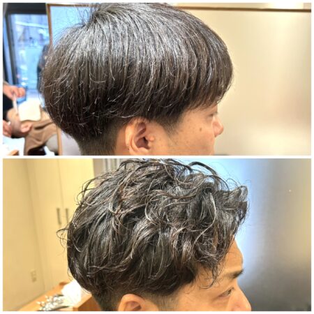 パーマをかけるメリット、、、