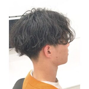 大人気波！パーマ×センターパート