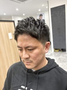 硬い髪も柔らかく見せる大人パーマ！仙台 愛子