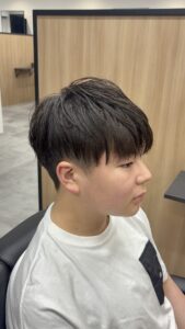 清潔感と扱いやすさを両立した、マッシュスタイル！仙台 愛子