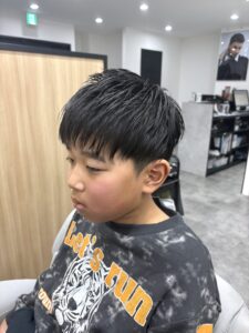 スポーツキッズの清潔感カット！仙台 愛子