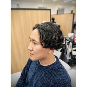 《仙台愛子》大人の色気を引き出す　波巻きパーマ！