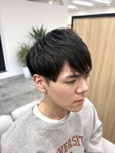 ナチュラルでも決まる、学生ヘア☆仙台愛子