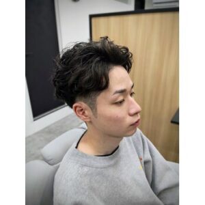 シャドウ×王道 ミックスパーマ 仙台愛子
