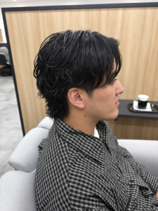 〖仙台 愛子〗メンズパーマでつくる、動きと色気のあるミディアムスタイル☆