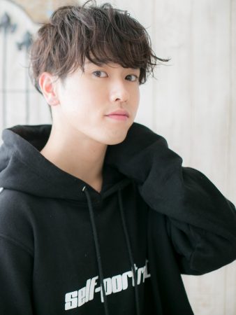 マッシュヘアー　癖毛風パーマ　10代20代30代40代