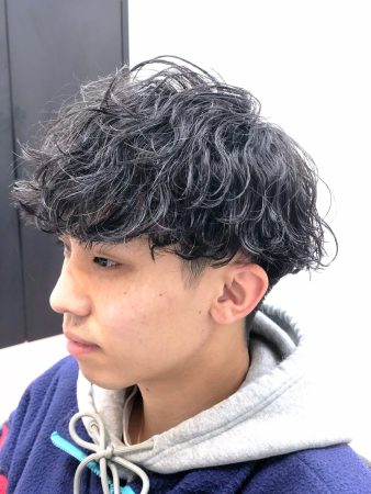 『仙台』【波パーマ】10代20代30代オススメメンズパーマ　波打ち波巻きパーマ