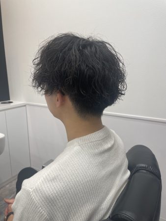 仙台メンズパーマ【波巻きスパイラル】