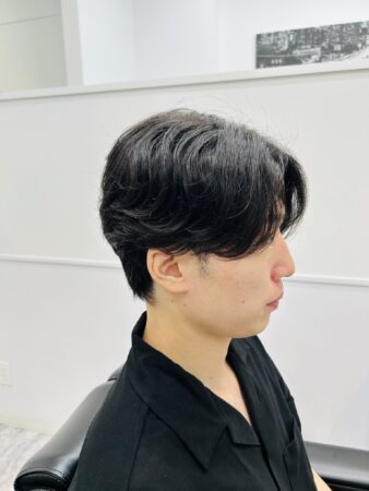 流れる縮毛矯正