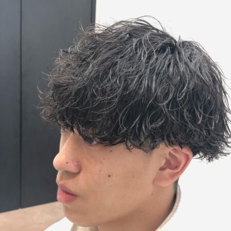 【マッシュ×波パーマ】柔らかく動く、王道パーマ