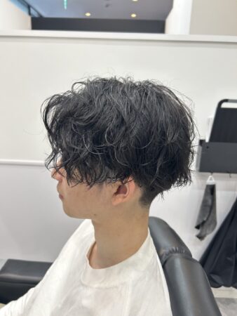 2026春 波巻きパーマ