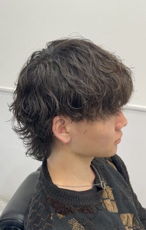 ワンランク上の人気パーマスタイル【波巻きウルフ】