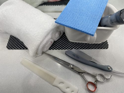 床屋の定番！シェーブ‪✂︎‬