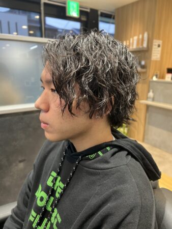 ツイストスパイラルパーマ長め