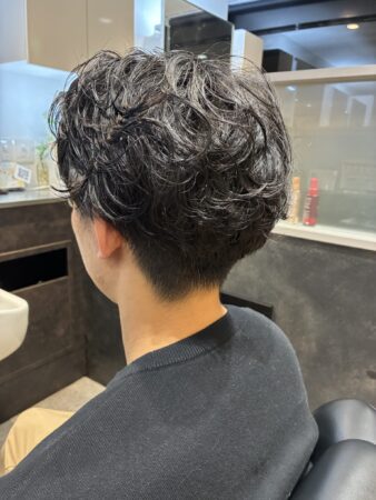 緩めウェーブで自然感