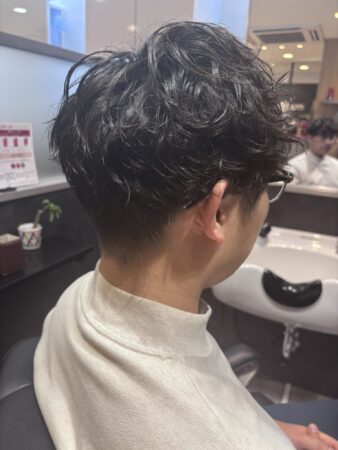 軟毛でも決まる！ノンセットでキマるスパイラルパーマ