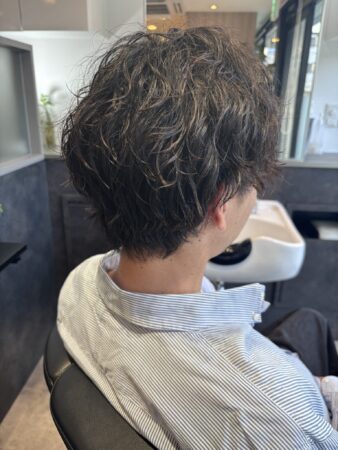 大人の色気パーマ