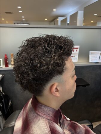 夏はスッキリ刈り上げ