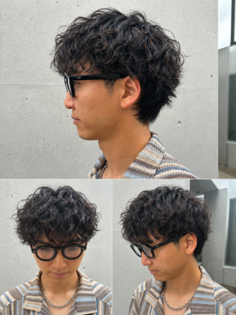 【大人の抜け感を演出◎無造作スパイラルパーマ】