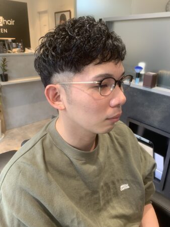 【戸田 メンズパーマ】清潔感×動きのあるショートパーマが人気！